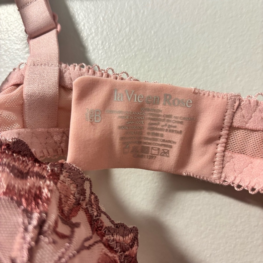 NWT La Vie En Rose Wire Bralette 38B - Picture 3 of 5
